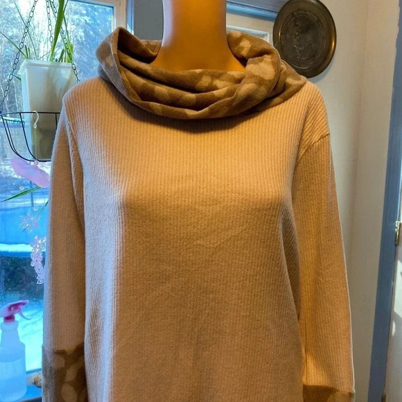 Honeyme Curvy Cowl Neck Soft Comfortable Pullover Sweater Women Size XL - Picture 5 of 6
